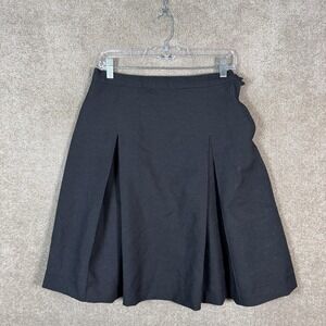 Schoolbelles Skirt Girls 12 Long Black Uniform A Line Pleated School Knee Length